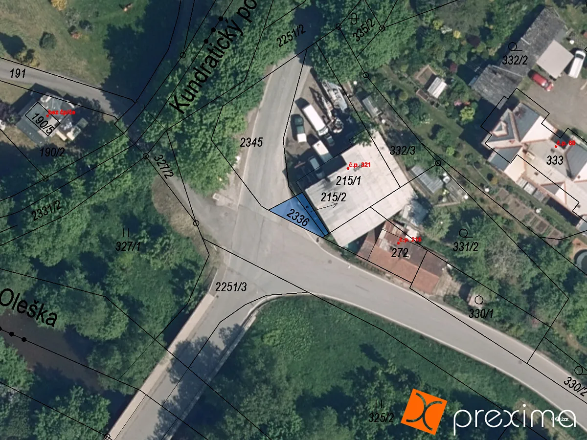 Prodej stavebního pozemku 42 m²